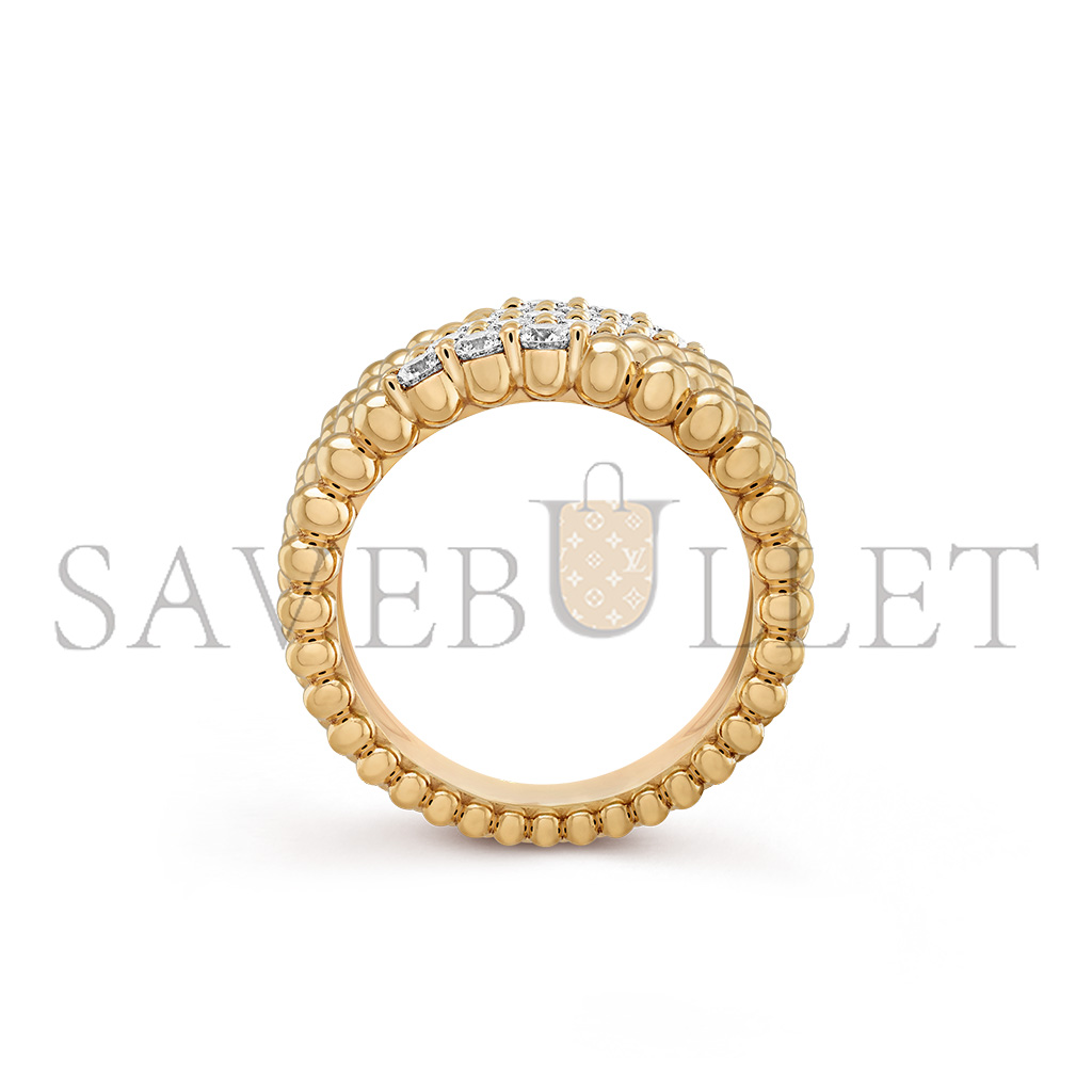 v*n cl*f arpels perlÉe Di*m*nds ring, 5 rows vcarp7ut00